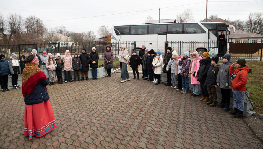 Сегодня гостями Музейного комплекса стали ученики школы № 75 из г. Рязань 