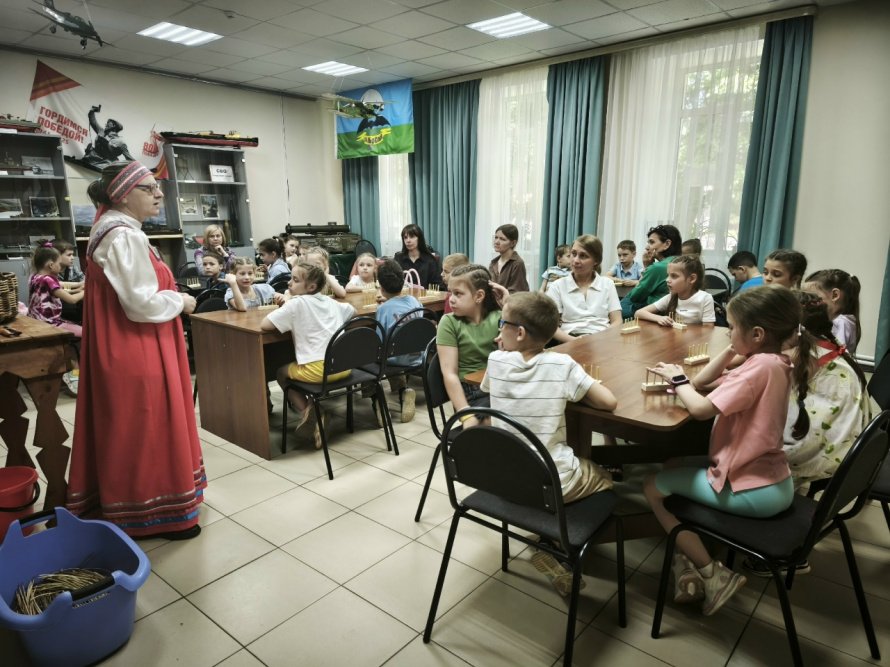 Сегодня к нам приехали школьники из Рязани